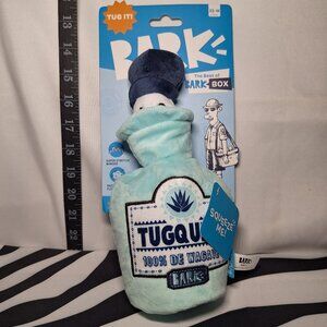NWT Bark Tug-O-Worm Tugquila Dog Toy XS-M
